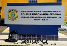 Photo of PRF apreende cinco pistolas e 100 munições em ônibus na BR-316, em Benevides